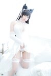[Cosplay] Nyako 喵子 - Atago Wedding Dress 爱宕婚纱
