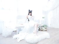 [Cosplay] Nyako 喵子 - Atago Wedding Dress 爱宕婚纱
