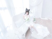 [Cosplay] Nyako 喵子 - Atago Wedding Dress 爱宕婚纱