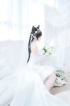 [Cosplay] Nyako 喵子 - Atago Wedding Dress 爱宕婚纱
