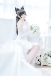 [Cosplay] Nyako 喵子 - Atago Wedding Dress 爱宕婚纱