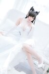 [Cosplay] Nyako 喵子 - Atago Wedding Dress 爱宕婚纱