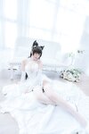 [Cosplay] Nyako 喵子 - Atago Wedding Dress 爱宕婚纱