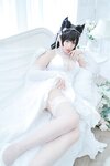 [Cosplay] Nyako 喵子 - Atago Wedding Dress 爱宕婚纱