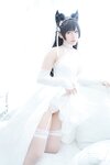 [Cosplay] Nyako 喵子 - Atago Wedding Dress 爱宕婚纱