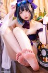 [Cosplay] Sameki - Cheshire (Swimsuit) チェシャー（水着）