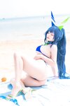 [Cosplay] 洛璃LoLiSAMA 热恋的盛夏 花园泳装