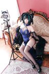 [Cosplay] Meroko 魅瞳 - Cheshire Cheongsam 柴郡旗袍