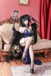 [Cosplay] Meroko 魅瞳 - Cheshire Cheongsam 柴郡旗袍