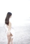[Cosplay] 唐安琪 性感白裙激凸