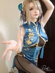 [Cosplay] 前羽_rr 明日奈同人旗袍