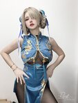 [Cosplay] 前羽_rr 明日奈同人旗袍