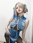[Cosplay] 前羽_rr 明日奈同人旗袍