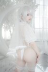 [Cosplay] 樱梨梨 2B白花嫁