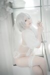 [Cosplay] 樱梨梨 2B白花嫁