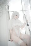 [Cosplay] 樱梨梨 2B白花嫁
