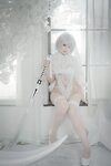 [Cosplay] 樱梨梨 2B白花嫁