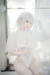 [Cosplay] 樱梨梨 2B白花嫁