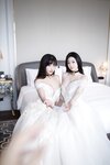 [Cosplay] 小逗逗陆萱萱 双人婚纱
