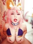 [Cosplay] Yurihime - Tamamo Selfie