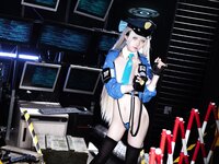 [Cosplay] 双木扶苏 碧蓝档案 飞鸟马时 警察ver