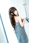 [Cosplay] Chun Momo 蠢沫沫 - Grey Bath Towel  True Love Edition 沫沫真爱版 灰浴巾