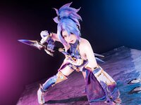[Cosplay] ZinieQPingPing LOL Akali x KaiSa Star Guardians