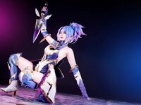 [Cosplay] ZinieQPingPing LOL Akali x KaiSa Star Guardians