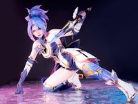 [Cosplay] ZinieQPingPing LOL Akali x KaiSa Star Guardians