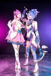 [Cosplay] ZinieQPingPing LOL Akali x KaiSa Star Guardians