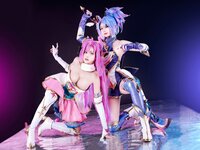 [Cosplay] ZinieQPingPing LOL Akali x KaiSa Star Guardians