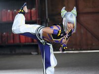 [Cosplay] [nonsummerjack] non - Juri Fighter