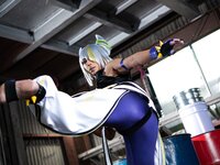 [Cosplay] [nonsummerjack] non - Juri Fighter