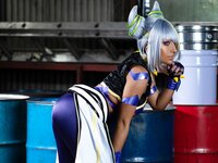 [Cosplay] [nonsummerjack] non - Juri Fighter