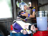 [Cosplay] [nonsummerjack] non - Juri Fighter