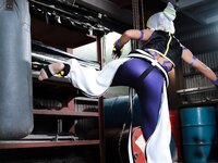 [Cosplay] [nonsummerjack] non - Juri Fighter