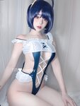 [Cosplay] TiTi 钛合金 - Maid Selfies 女仆自拍