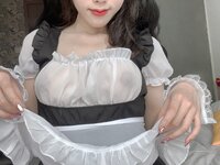[Cosplay] TiTi 钛合金 - Maid Selfies 女仆自拍
