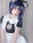 [Cosplay] TiTi 钛合金 - Maid Selfies 女仆自拍