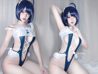 [Cosplay] TiTi 钛合金 - Maid Selfies 女仆自拍