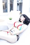 [Cosplay] 潘娇娇 泳池脏字