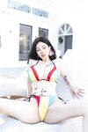 [Cosplay] 潘娇娇 泳池脏字