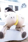 [Cosplay] 潘娇娇 泳池脏字