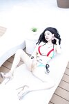 [Cosplay] 潘娇娇 泳池脏字