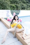 [Cosplay] 潘娇娇 泳池脏字
