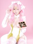 [Cosplay] ZinieQ Demon Slayer Mitsuri Kanroji Valentine