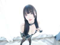 [Cosplay] 萝莉神楽板真冬之美脚调教