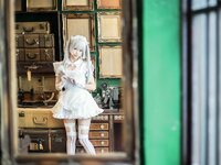 [Cosplay] Ely - White Cat Maid