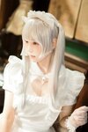 [Cosplay] Ely - White Cat Maid