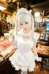 [Cosplay] Ely - White Cat Maid